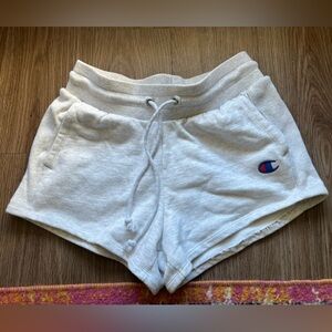 Champion Light Gray Sweat Shorts